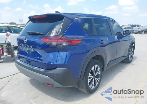 2022 Nissan Rogue Sv Fwd z USA, uszkodzony, nr VIN 5N1BT3BA9NC727811